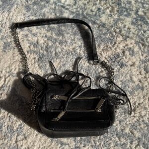 Rebecca minkoff black crossbody purse